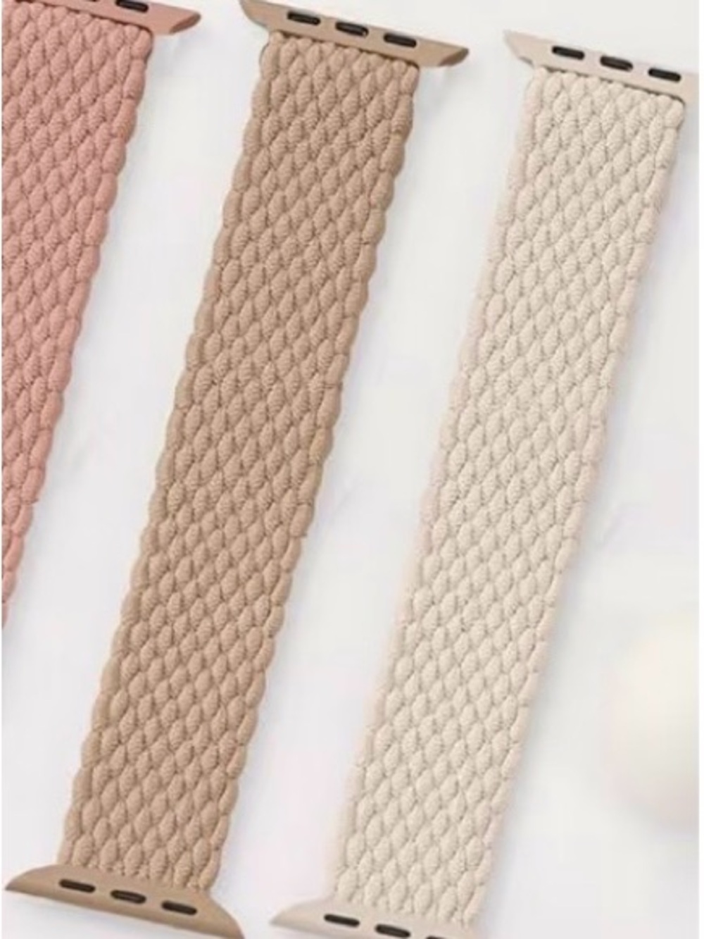 Braided Loop Stretchy Band for Apple Watch, BOTH fit Apple Watch ⌚️44mm - Picture 6 of 7